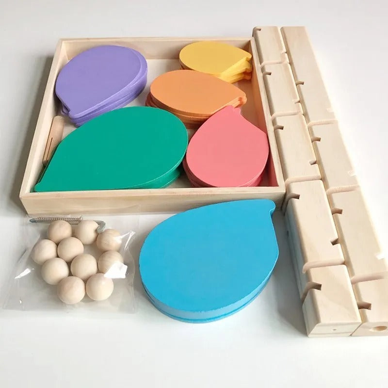 Montessori Holz-Blütenbaum