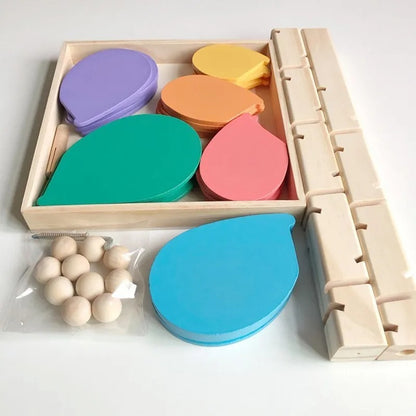 Montessori Holz-Blütenbaum